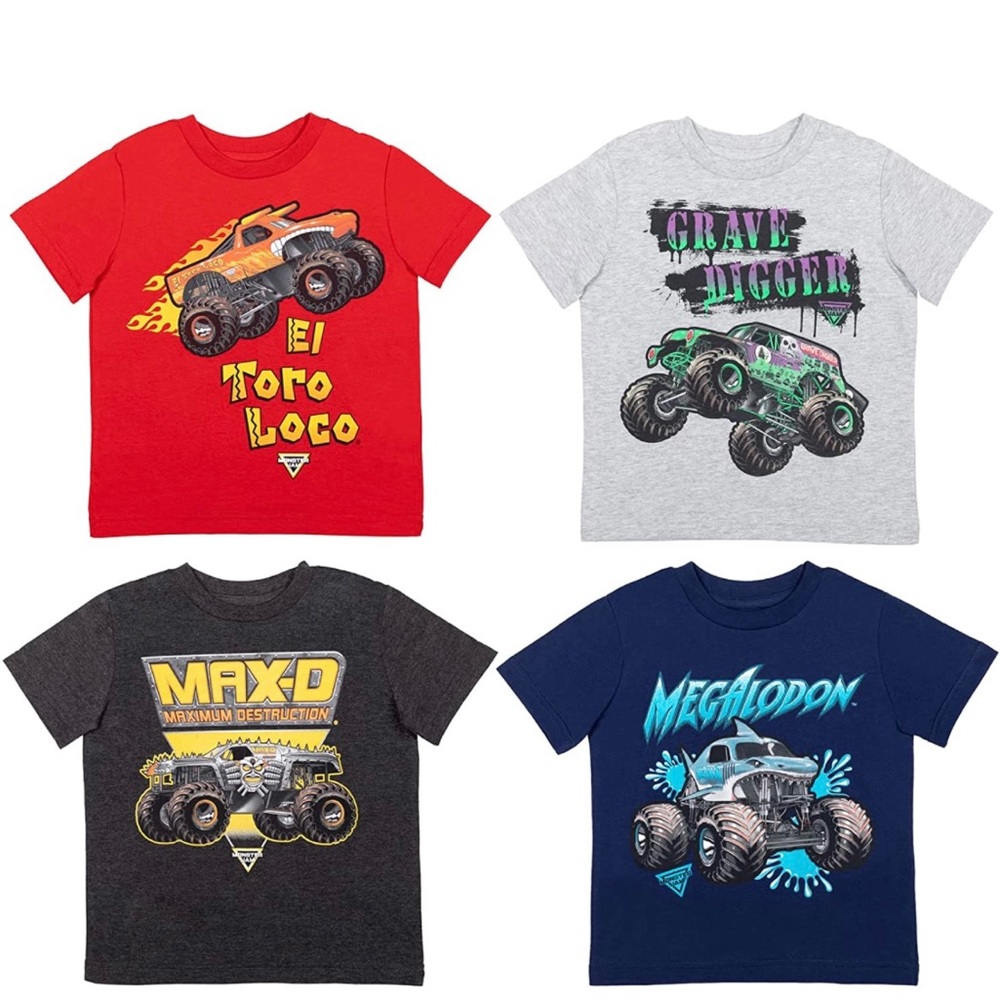 Monster Jam Boys T-shirts